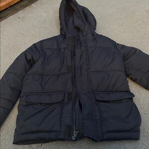 Old Navy boys Dark Blue Puffer Jacket